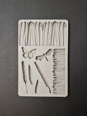 Garden inspired mold for art projects